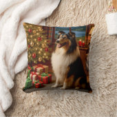 Collie Holiday クッション (ブランケット)