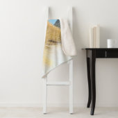 Collie in Mountains (Rough) 絵画's - Dog Art シェルパブランケット (インサイチュ)