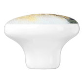 Collie in Mountains (Rough) 絵画's - Dog Art セラミックノブ (側面)