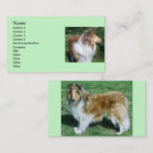 COLLIE Lovers名刺 – カスタマイズ ** 名刺 (正面/裏面)