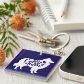 Collie Momキーチェーン キーホルダー (正面右)