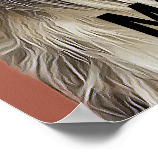 Collie Parody Magazine Cover  ポスター (角)