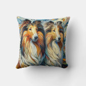 Collie Picasso クッション (裏面)