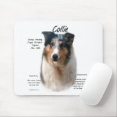 Collie (smooth merle)ヒストリデザイン マウスパッド (マウス)