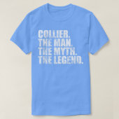 CollierCollierファミリ名Collier姓Colli Tシャツ (デザイン正面)