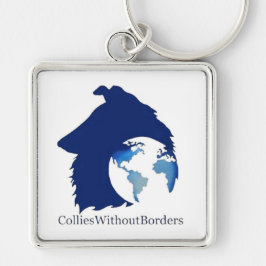 ColliesWithoutBorders ロゴ キーホルダー