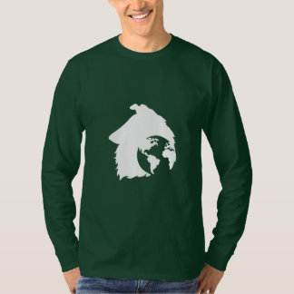 ColliesWithoutBorders 白ロゴ Tシャツ