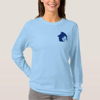 ColliesWithoutBorders logo on long sleeve shirt Tシャツ