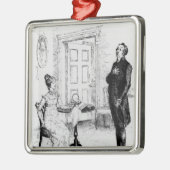 Collinsおよびエリザベス氏 メタルオーナメント (左)