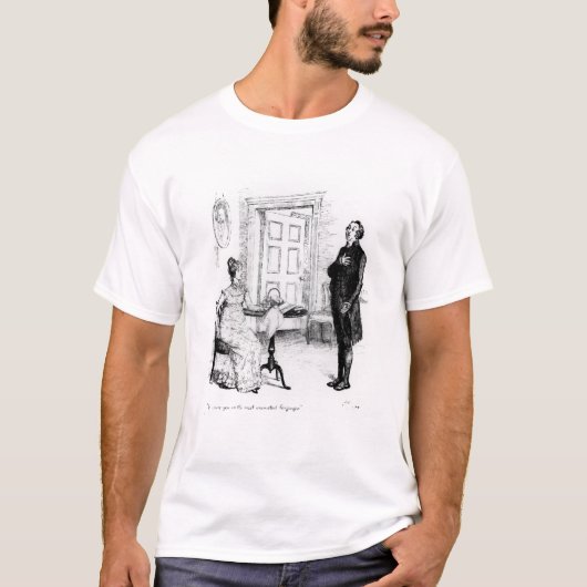 Collinsおよびエリザベス氏 Tシャツ (正面)