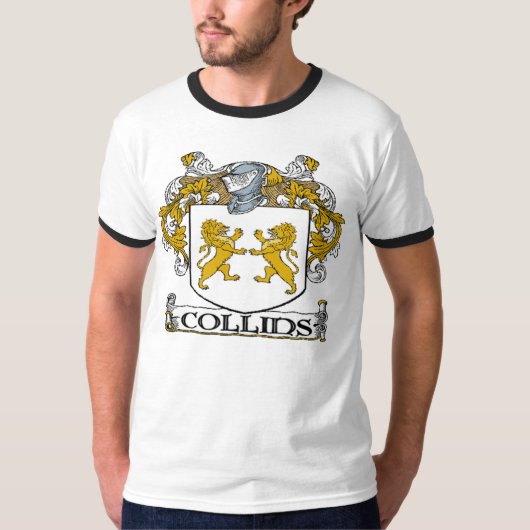 Collinsの紋章付き外衣 Tシャツ (正面)