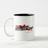 Collinsportの史学会のマグ ツートーンマグカップ (左)