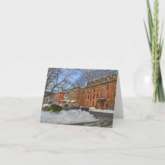 CollinsvilleコネチカットNotecard カード (正面)