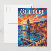 Collioure France ポストカード (正面/裏面)