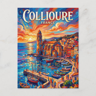 Collioure France ポストカード