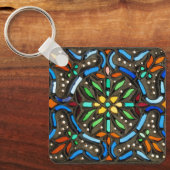 Collorful Ottoman pattern キーホルダー (正面)