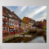 Colmar, Alsace，フランス風景写真 ポスター (正面)