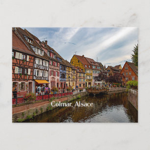Colmar, Alsace,フランス風景写真 ポストカード
