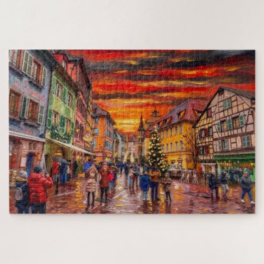 Colmar Christmas: Gallery Edition Solar Vortex ジグソーパズル (横)
