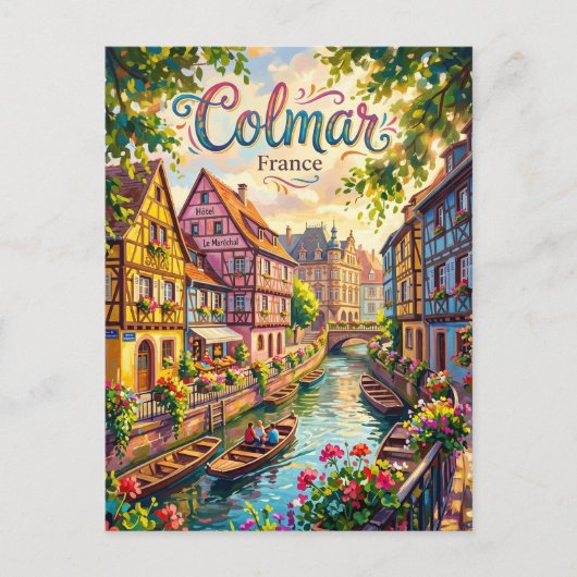 Colmar France ポストカード (正面)