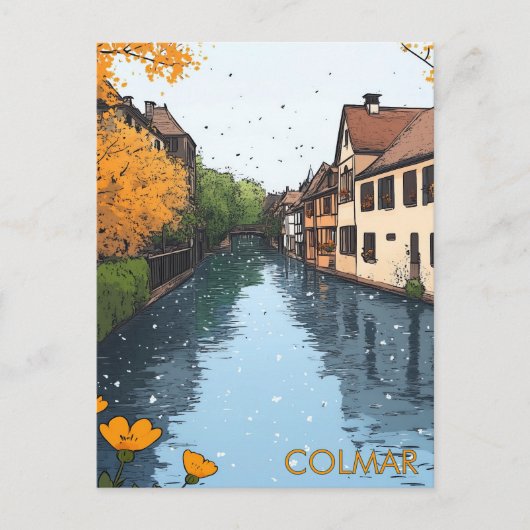 Colmar France Travel ポストカード (正面)