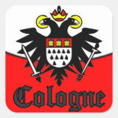 COLOGNE ADLER WAPPEN KÖLN スクエアシール (正面)