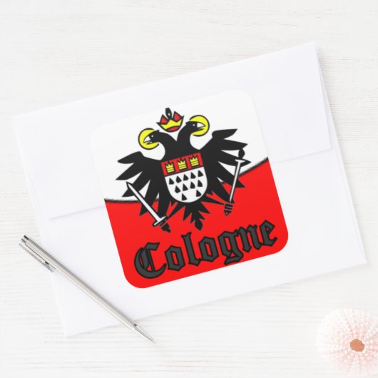COLOGNE ADLER WAPPEN KÖLN スクエアシール (封筒)
