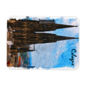 Cologne cathedral Germany travel マグネット (横)
