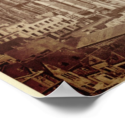 Cologne Cathedral – Kölner Dom 1855 ポスター (角)