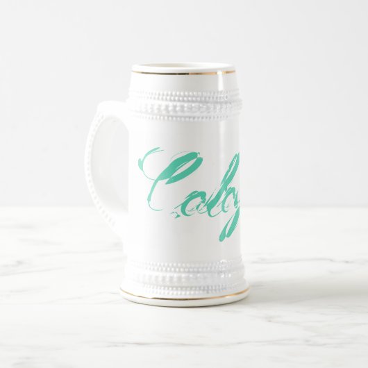 Cologne – Colonia – Köln am Rhein ビールジョッキ (正面左)