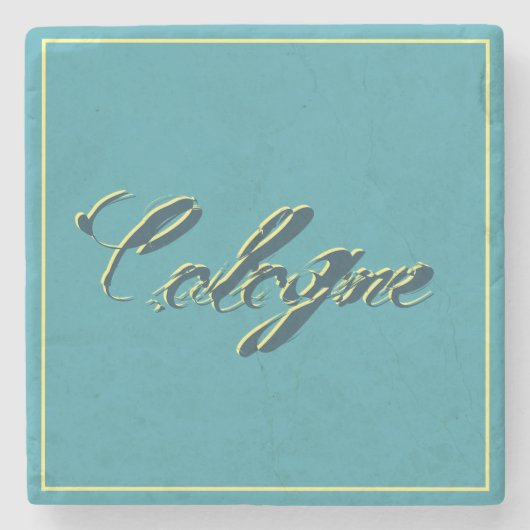 Cologne – Colonia – Köln am Rhein – Köln ストーンコースター (正面)