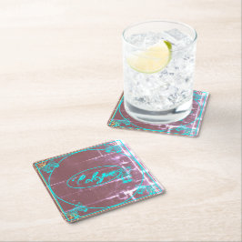 Cologne – Colonia – Köln Art Nouveau shabby chic スクエアペーパーコースター