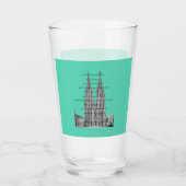 Cologne Dome Cologne Köln Kölsches Grundgesetz タンブラーグラス (正面)