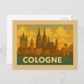 Cologne Germany City Art ポストカード (正面/裏面)
