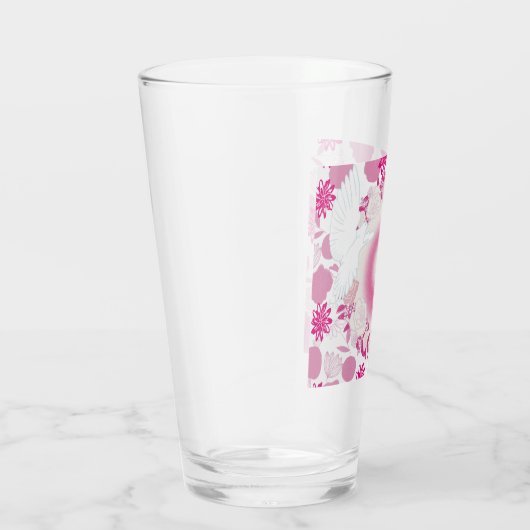 colombe à fleurs タンブラーグラス (右)