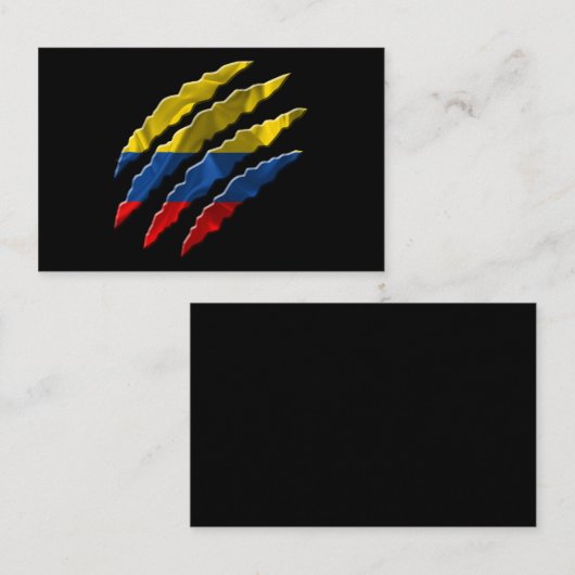 Colombia 名刺 (正面/裏面)