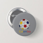 Colombia Button 缶バッジ (正面&裏面)