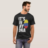 Colombia Colombian Flag  Pride Country Home Nation Tシャツ (正面フル)