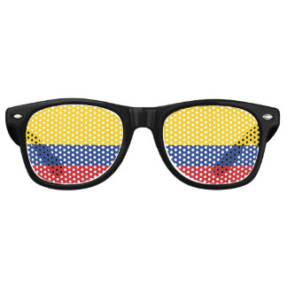 Colombia Flag レトロサングラス