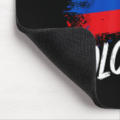 Colombia Lover Colombian Flag  マウスパッド (コーナー)
