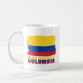 Colombia National Flag Travel コーヒーマグカップ (左)