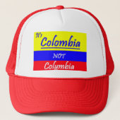 Colombia not Columbia ball cap キャップ (正面)