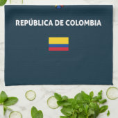 Colombia passport phone case キッチンタオル (折り畳み)