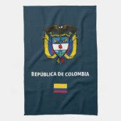 Colombia passport phone case キッチンタオル (縦)