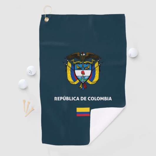 Colombia passport phone case ゴルフタオル (インサイチュ)
