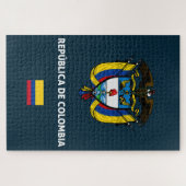 Colombia passport phone case ジグソーパズル (横)