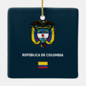 Colombia passport phone case セラミックオーナメント (裏面)