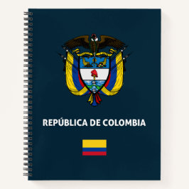 Colombia passport phone case ノートブック