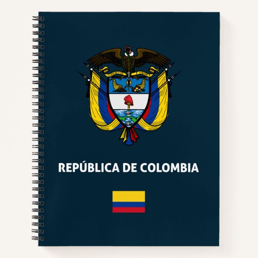 Colombia passport phone case ノートブック (正面)