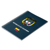 Colombia passport phone case ノートブック (左側)